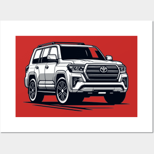 Toyota Land Cruiser Posters and Art